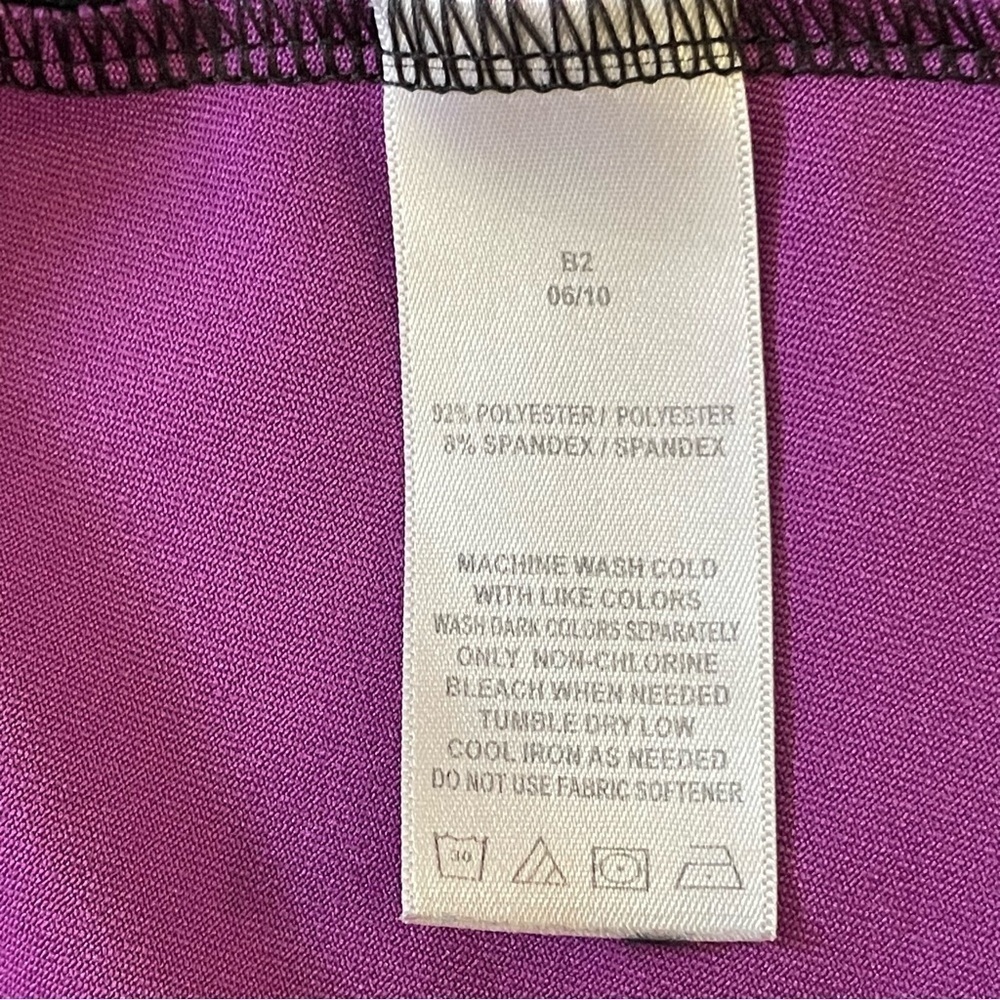 K-Swiss Tennis Dress Size S Purple And Black - Picture 4 of 8